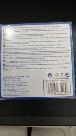 Verbatim Datalife MF 2HD 