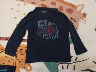 Set magliette a maniche lunghe bambino