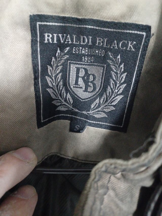 Chaqueta Rivaldi Black marrón-beige talla S