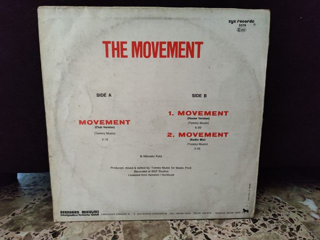 Vinilo The Movement - Movement