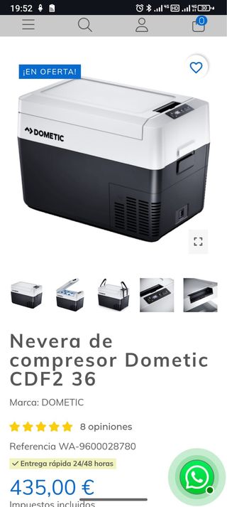 NEVERA DE COMPRESOR PARA CAMION