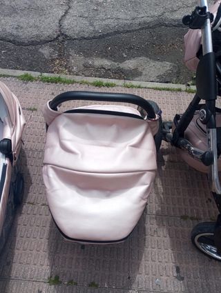 Carrito bebé Junama rosa