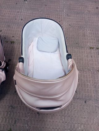 Carrito bebé Junama rosa