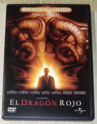 Película: El Dragón Rojo, 2DVDs
