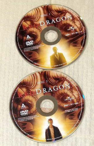 Película: El Dragón Rojo, 2DVDs