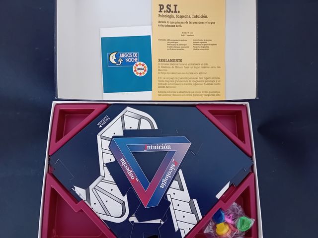 Juegos de Mesa PSI(Psicología, Sospecha, Intuición