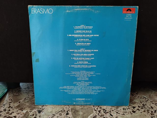 Vinilo Erasmo - Amar pra viver, ou morrer de amor