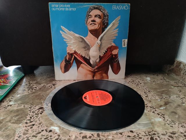 Vinilo Erasmo - Amar pra viver, ou morrer de amor