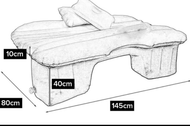 Colchon inflable coche