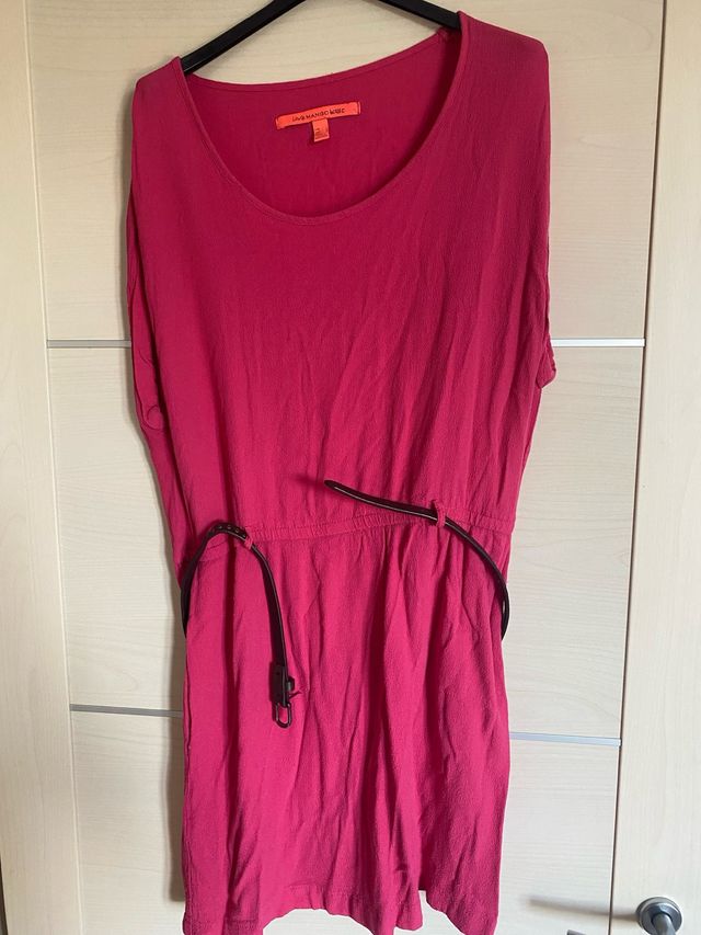Vestito Love Mango Basic rosa tg. L