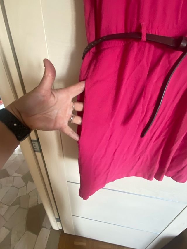 Vestito Love Mango Basic rosa tg. L