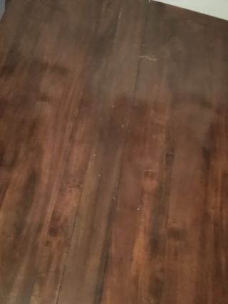 Mesa abatible de madera maciza