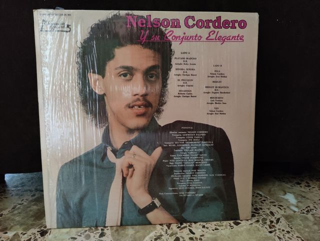 Vinilo Nelson Cordero y su Conjunto Elegante