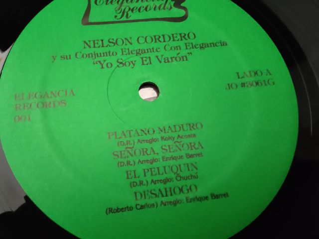 Vinilo Nelson Cordero y su Conjunto Elegante