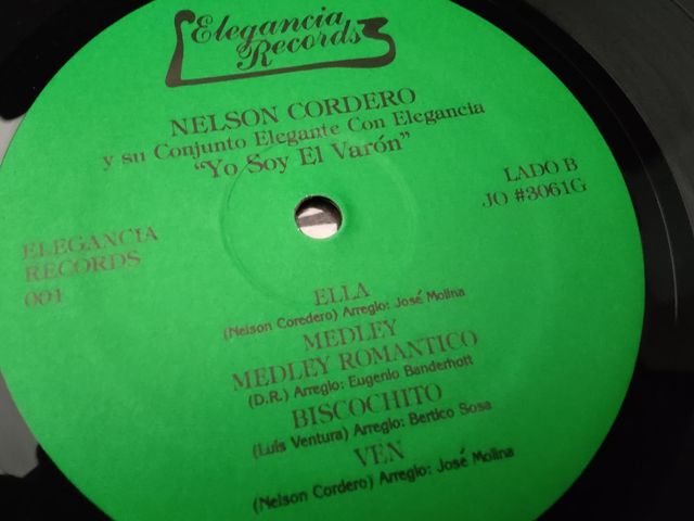 Vinilo Nelson Cordero y su Conjunto Elegante