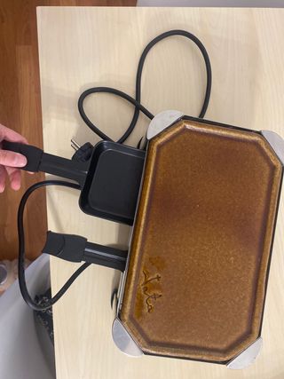 Plancha eléctrica piedra Jata