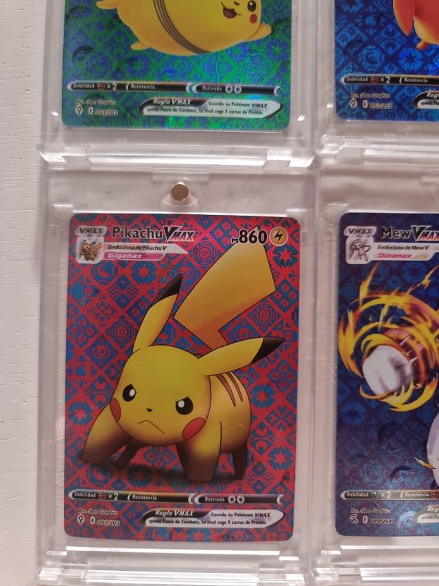 6 cartas Pokémon Pikachu - ¡especiales!