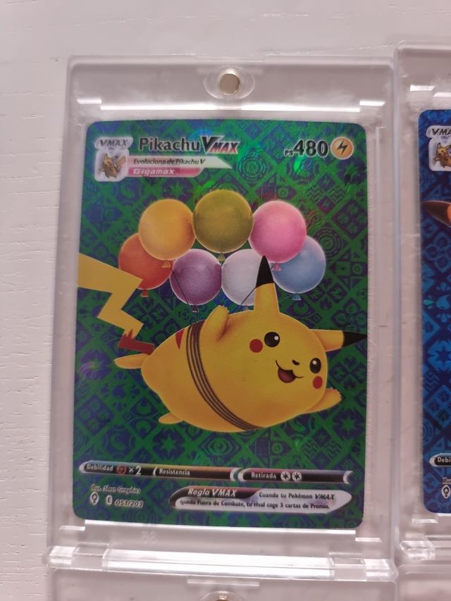 6 cartas Pokémon Pikachu - ¡especiales!