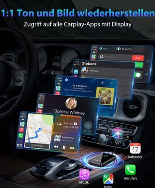 Adaptador sin cable para iPhone para coche