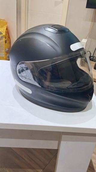 Casco nuevo moto Ride doble visera solar-  talla L