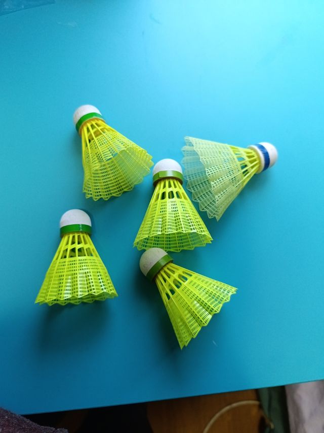 5 Volantes Bádminton