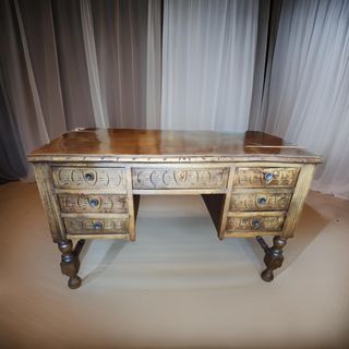 Escritorio antiguo madera