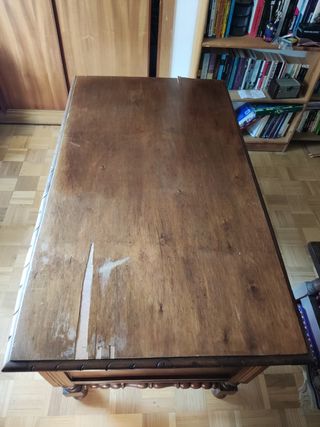 Escritorio antiguo madera