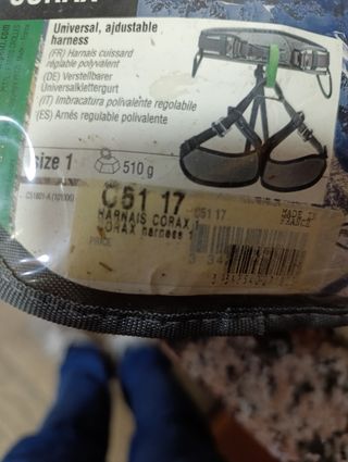 Arnés Petzl Corax Talla 1