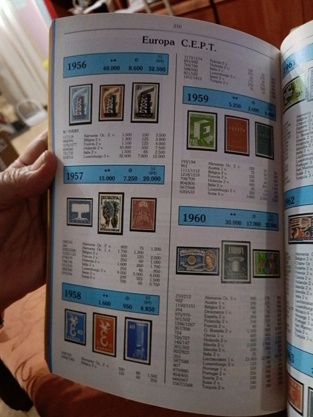 Spagna, Anfil 1993, catalogo francobolli