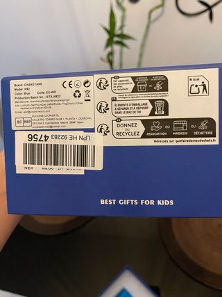 Cámara proyector infantil CHAKEYAKE  ¡NUEVA!