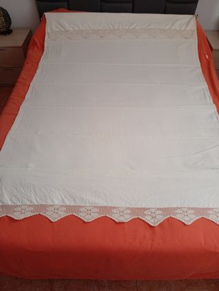 Estor enrollable algodón beige 120x160
