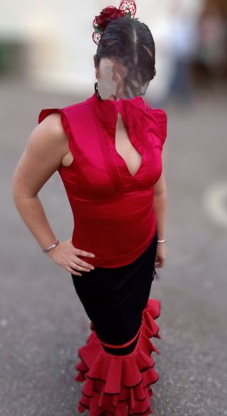 Falda flamenca