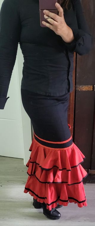 Falda flamenca