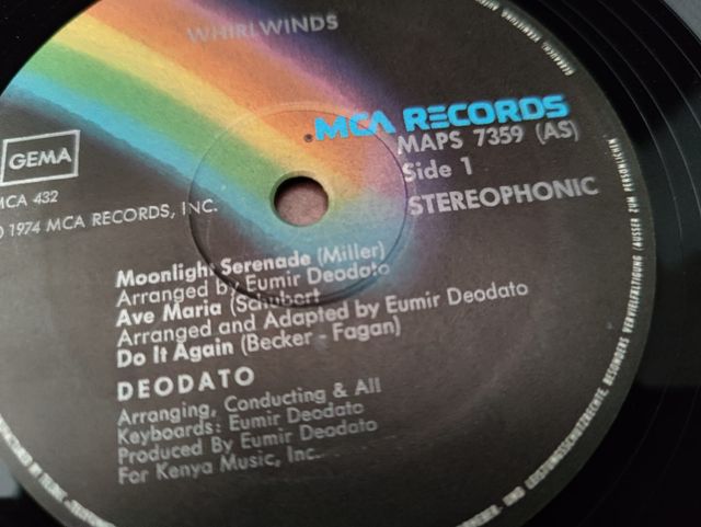 Vinilo Deodato - Whirlwinds