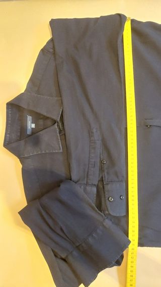 3 Camicie Uomo - Nero, Marrone bianca a quadri