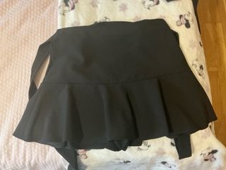 Falda pantalón Zara negra - talla 6