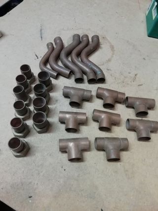 Accesorios fontanería cobre