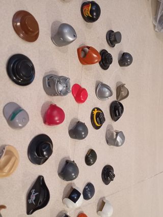 Playmobil cascos gorros accesorios