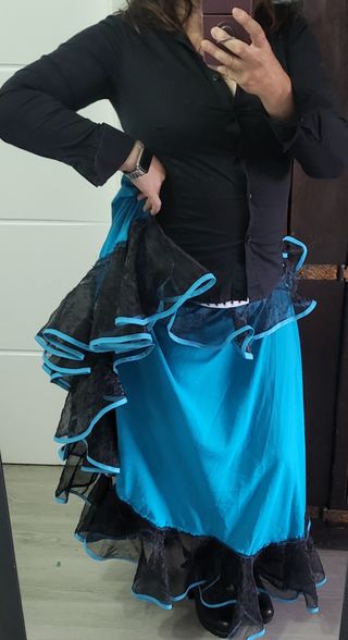 Falda flamenca