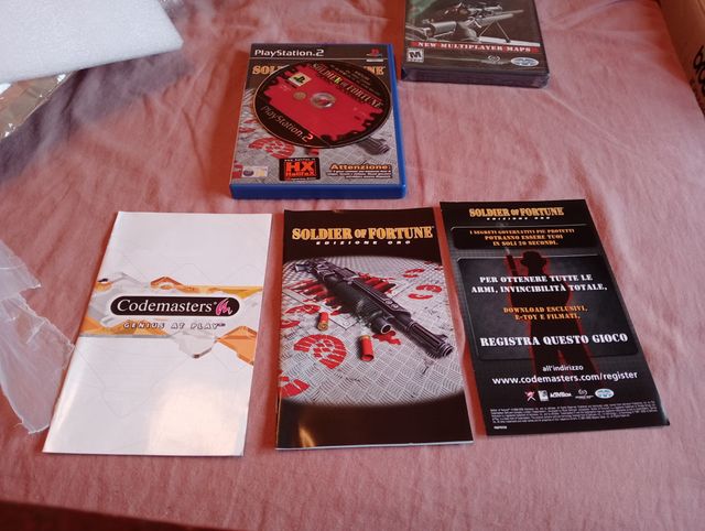 SOLDIER OF FORTUNE GOLD PS2