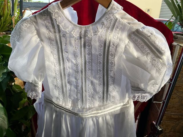 Traje comunión niña blanco