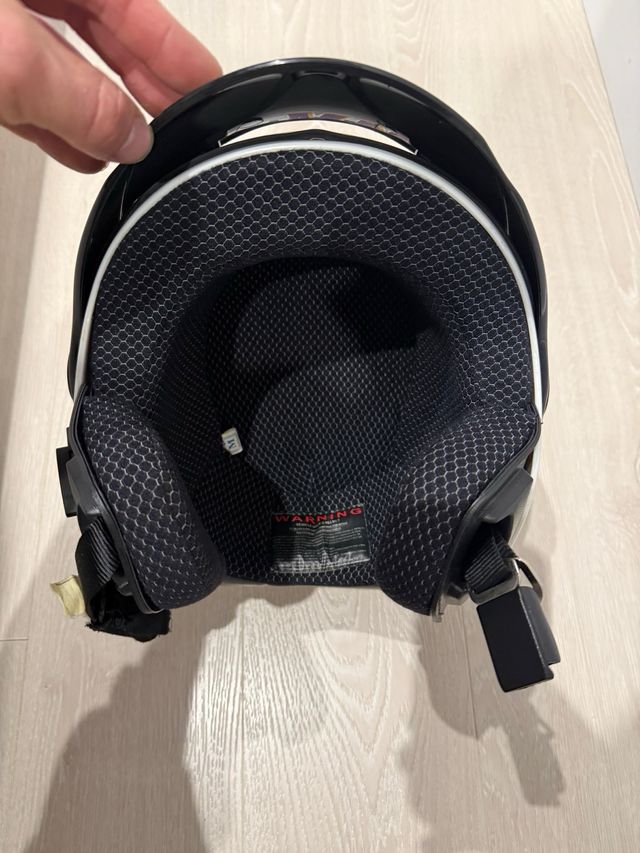 Casco R.Evolution blanco talla M