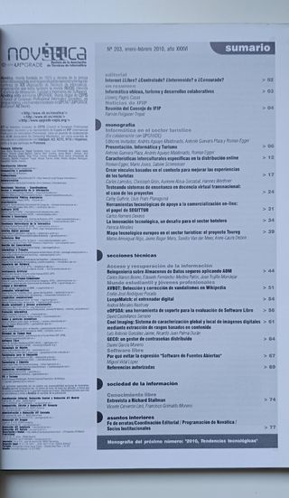 Lote Novática revista - Asoc Técnicos Informáticos