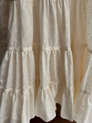 Vestido Flamenca niña blanco