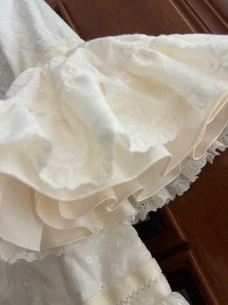 Vestido Flamenca niña blanco