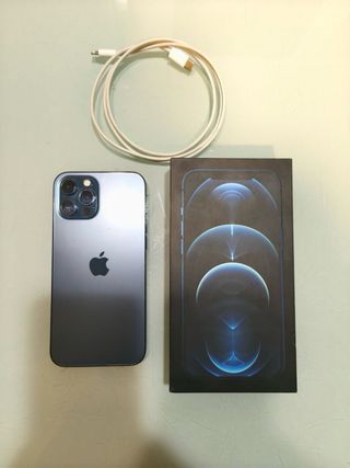Iphone 12 Pro Max Azul 256gb precio negociable