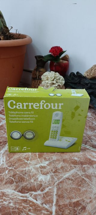 Teléfono Carrefour inalámbrico