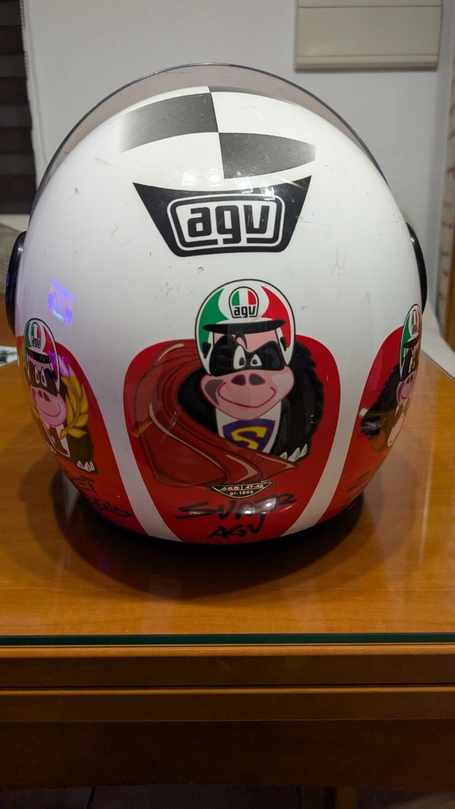 Casco moto niño AGV..