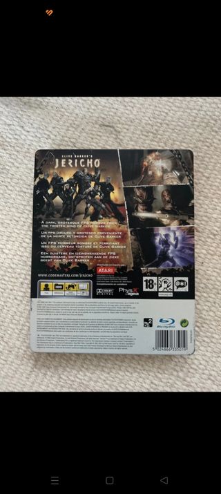 Clive Barker's Jericho PS3 - Edición steelbook 