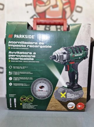 ATORNILLADORA DE IMPACTO RECARGABLE 20V PARKSIDE 